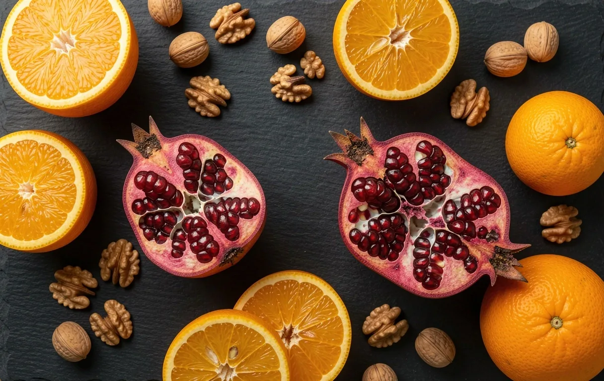 Frutas y frutos secos